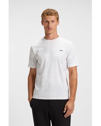 BOSS - White Men's T-shirts Size M - Lyst