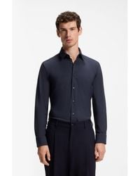 BOSS - Slim-Fit Shirt - Lyst