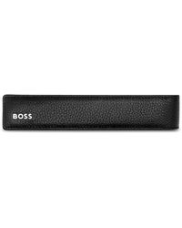BOSS - Grained-Leather Pen Pouch - Lyst