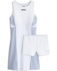 BOSS - Active Jurk Van Stretchjersey - Lyst