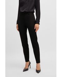 BOSS - Regular-Fit Trousers - Lyst