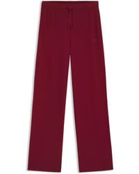 BOSS - Bas De Pyjama En Coton Stretch Avec Logos - Lyst