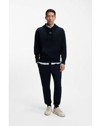 BOSS - Cotton-Terry Tracksuit Set With Contrast Logos - Lyst