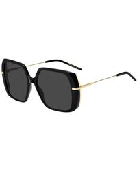BOSS - Layered-Acetate Sunglasses With-Tone Temples - Lyst