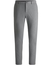 BOSS - Slim-Fit Hose Aus Funktionalem Stretch-Gewebe - Lyst