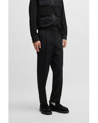 HUGO - Slim-Fit Trousers - Lyst