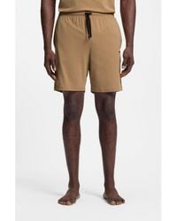 BOSS - Logo-Embroidered Shorts - Lyst