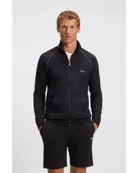 BOSS - Zip-Up Jacket - Lyst