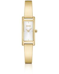 BOSS - Lucy Allure-Tone Watch With Bangle - Lyst