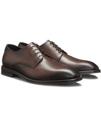 BOSS - Italian-Made Derby Shoes - Lyst