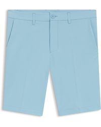 BOSS - Slim-Fit Shorts Aus Wasserabweisendem Stretch-Gewebe - Lyst
