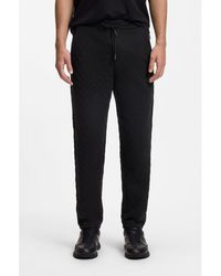 BOSS - Porsche X Tracksuit Bottoms With Pasha Pattern - Lyst