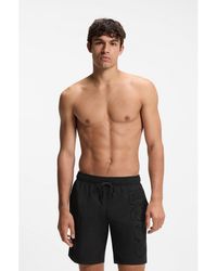BOSS - Black Men's Swim Shorts Size M - Lyst