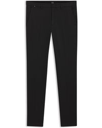 BOSS - Slim-Fit Chino Van Een Katoenmix Met Stretch - Lyst