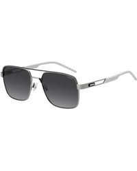 HUGO - Double-Bridge Sunglasses - Lyst