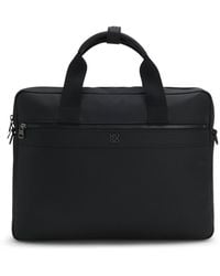 HUGO - Document Case With Stacked Logo - Lyst
