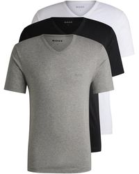 BOSS - Unterhemd CLASSIC 3er-Pack - Lyst