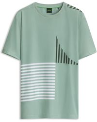 BOSS - Regular-Fit T-Shirt - Lyst