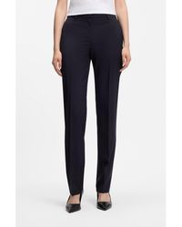 BOSS - Regular-Fit Trousers - Lyst