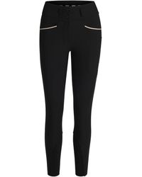 BOSS - Equestrian Slim-Fit Breeches With Full Grip - Lyst