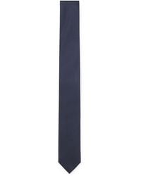 BOSS - Silk-Blend Tie With Micro Pattern - Lyst