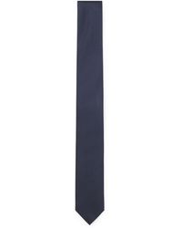 BOSS - Silk-Blend Tie With Micro Pattern - Lyst