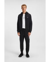 BOSS - Stretch-Cotton Tracksuit Set With Contrast Inserts - Lyst