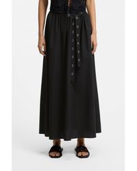 BOSS - Maxi Skirt - Lyst