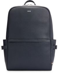 BOSS - Backpack With Signature Stripe And Logo Detail - Lyst