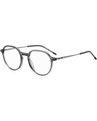 HUGO - Acetate Optical Frames With Metal Temples - Lyst