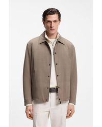 BOSS - X Aston Martin Wool-Blend Jacket - Lyst