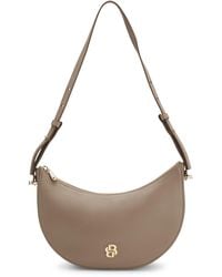 BOSS - Leren Crossbodytas Met Double B-Monogram - Lyst