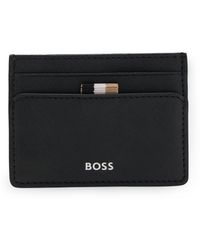 BOSS - Kartenetui Mit Folien-Logo-Prägung - Lyst