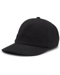 HUGO - Soft Cotton 5-Panel Cap With Snapback - Lyst