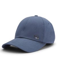 BOSS - Soft Cotton-Twill Cap With Uv Protection - Lyst