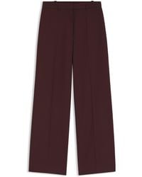 HUGO - Regular-Fit Trousers With Straight Leg - Lyst