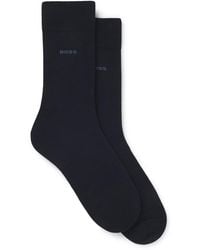BOSS - Organic Cotton Regular-Length Socks - Lyst