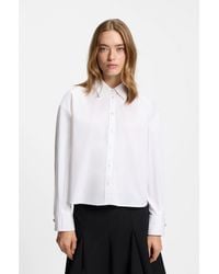 HUGO - Regular-Fit Blouse - Lyst