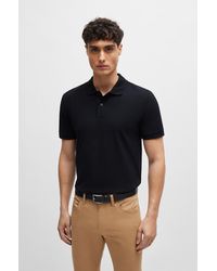 BOSS - Regular-fit Polo Shirt In Cotton Piqué - Lyst