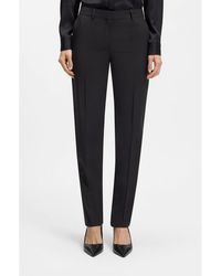 BOSS - Regular-Fit Trousers - Lyst