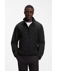 BOSS - Water-Repellent Jacket With Certified Down Filling - Lyst