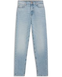 BOSS - Relaxed-Fit Jeans - Lyst