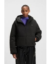 HUGO - Black Women's Casual Jackets Size S - Lyst