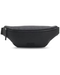 HUGO - Grained Belt Bag With Logo Patch - Lyst