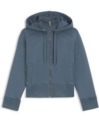 BOSS - Kapuzenjacke Aus Baumwoll-Jersey Mit Double-B-Monogramm - Lyst
