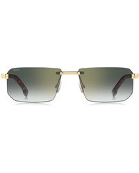 BOSS - Occhiali Da Sole Senza Montatura Con Monogramma Double B - Lyst
