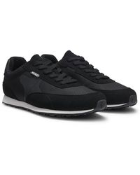 HUGO - Sneakers Aus Ripstop Mit Schnürung Und Eva-Gummisohle - Lyst