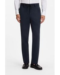 BOSS - Dressletic Slim-Fit Trousers - Lyst