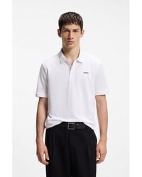 HUGO - White Men's Polo Shirts Size Xxl - Lyst