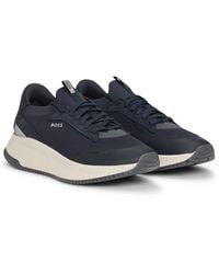 BOSS - Ttnm Evo-Sneakers Met Gebreide Bovenzijdes - Lyst